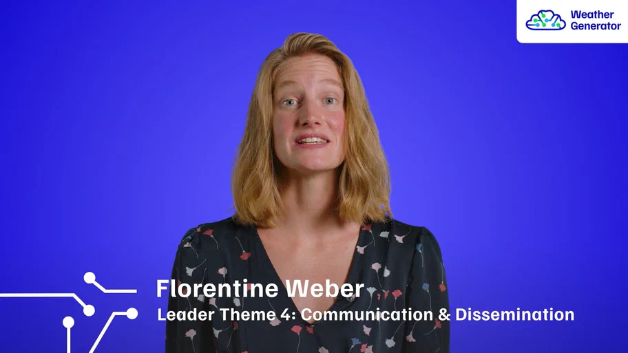 Florentine Weber - Coordination and outreach visual