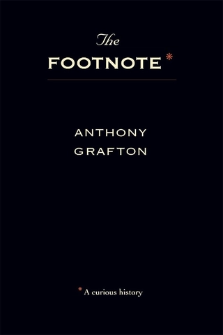 The Footnote: A Curious History Cover