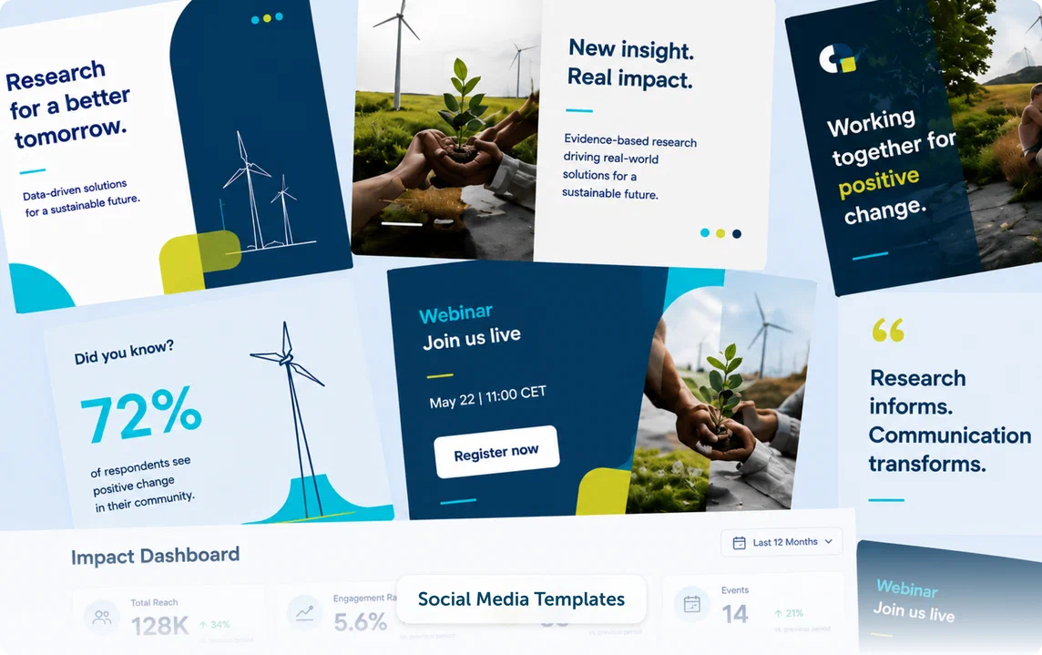 Communication and impact visual