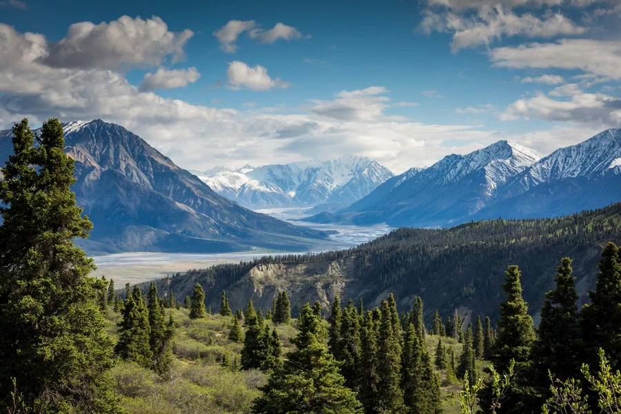 Mountain landscape for the Life on Land goal